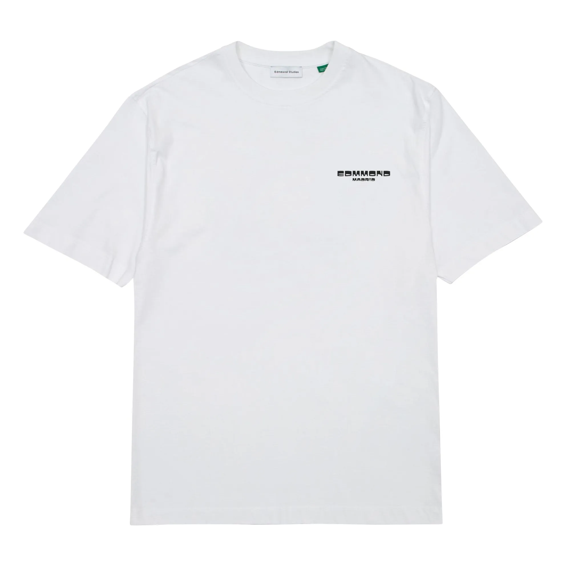 Edmmond Studios White Melomaniac Cotton T-Shirt