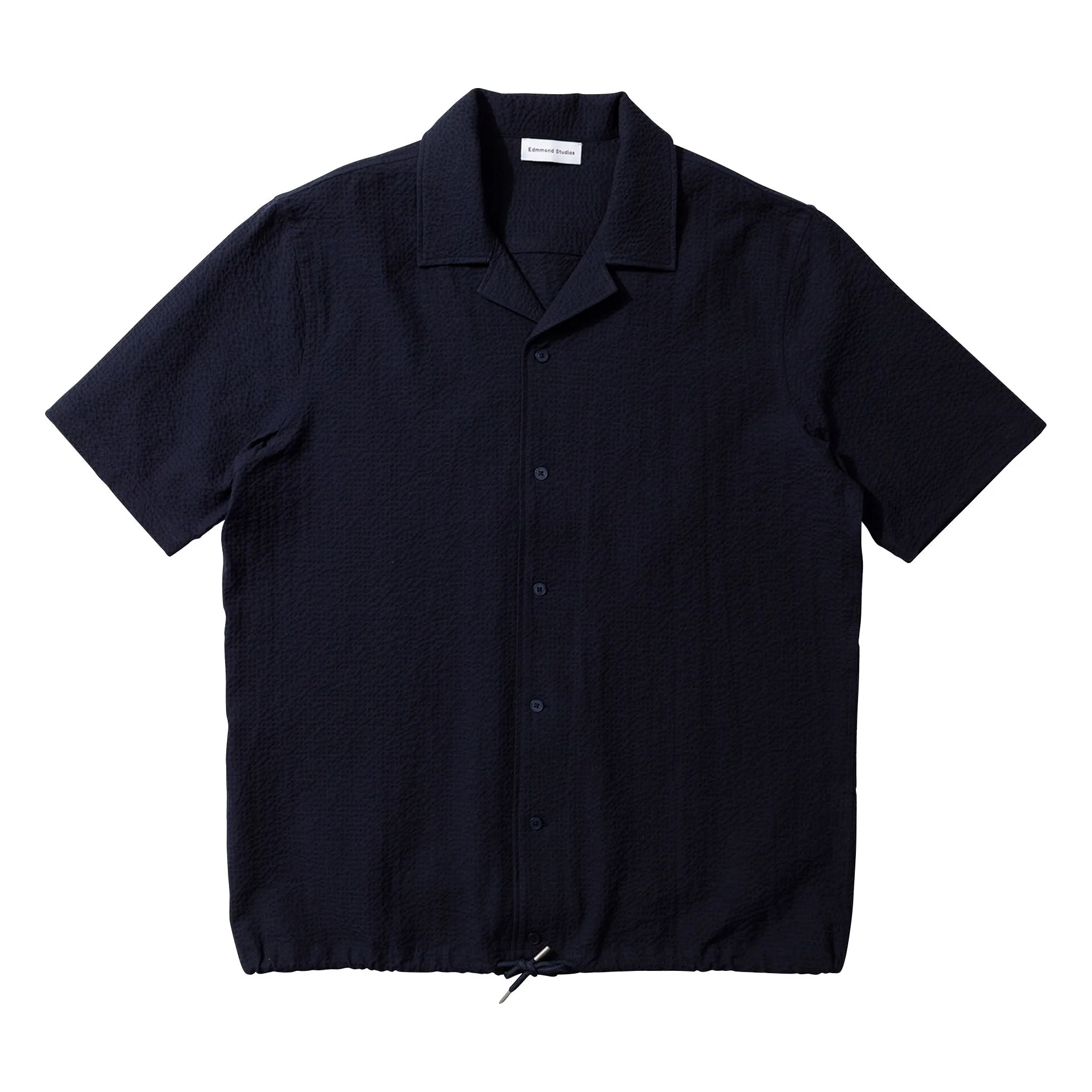 Edmmond Studios Dark Blue Travis Short Sleeve Shirt