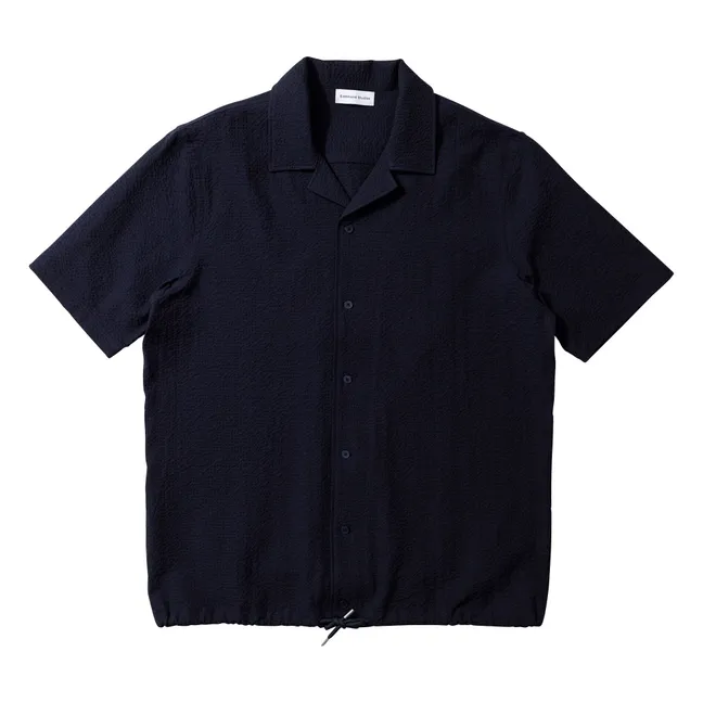 Chemise Manches Courtes Travis | Bleu foncé