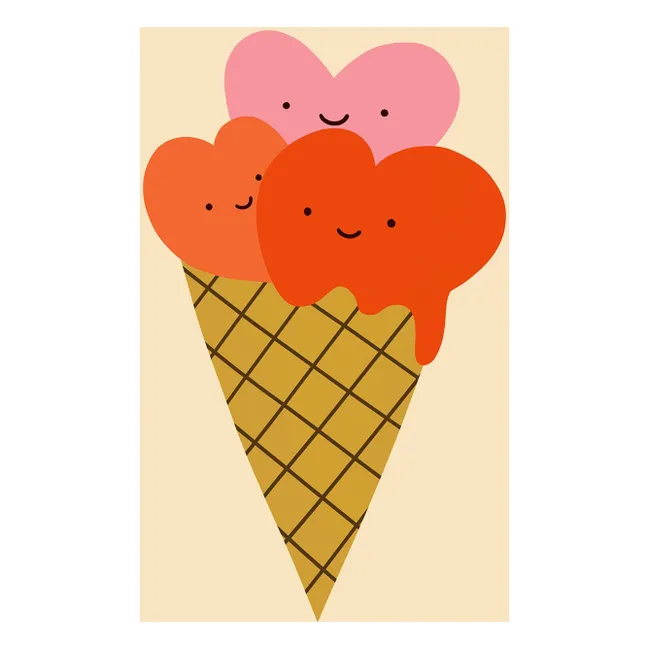 Icecream poster | Cream
