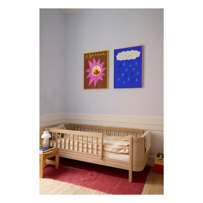 Affiche Rainy | Bleu