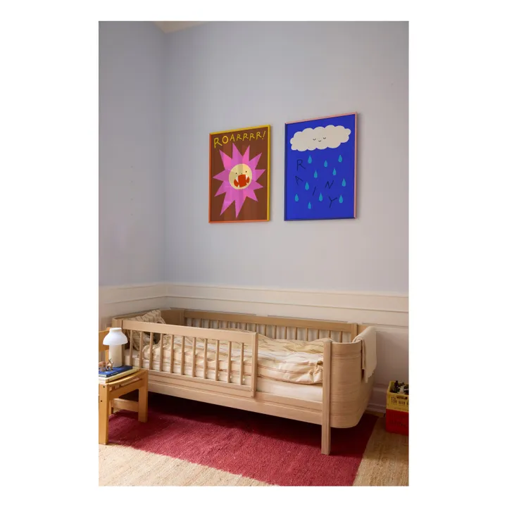 Affiche Rainy | Bleu- Image produit n°4