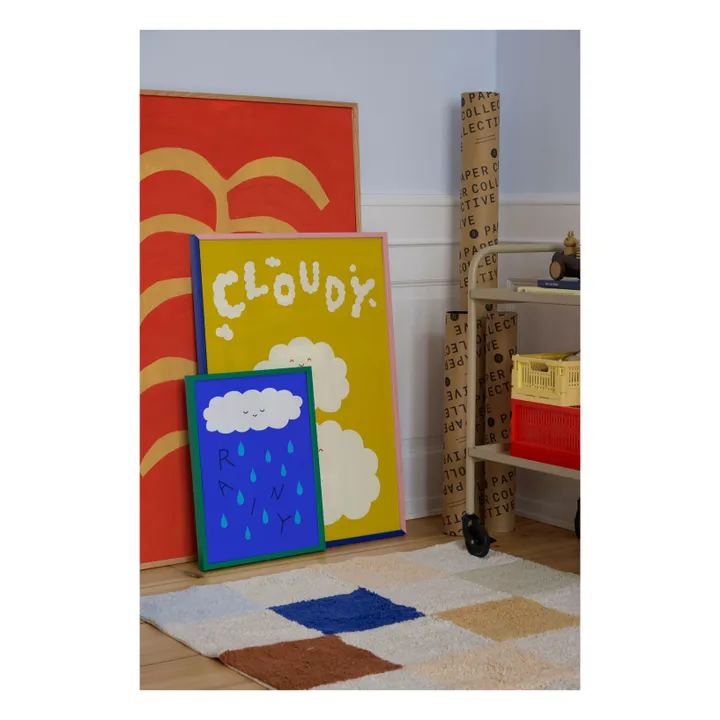 Affiche Rainy | Bleu- Image produit n°5