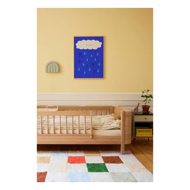 Affiche Rainy | Bleu- Image produit n°1