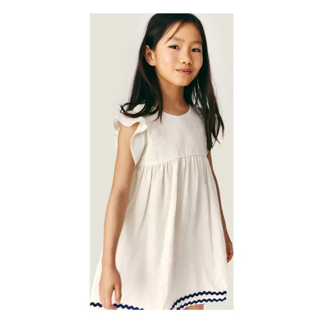 Vestido Isaline de lino | Crudo