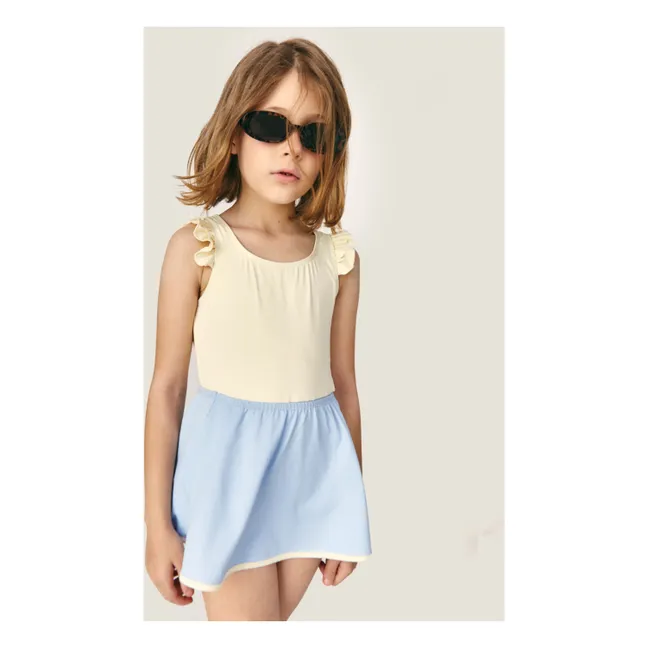 Falda de baño Pauline | Azul Cielo