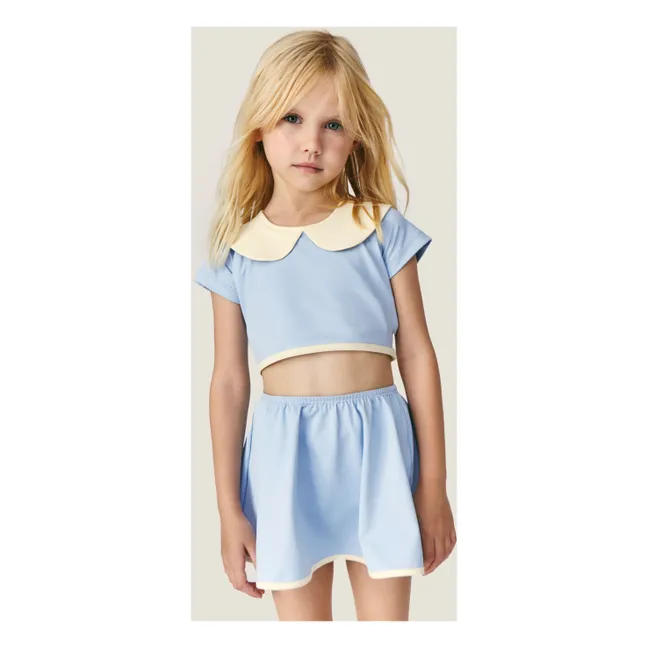 Falda de baño Pauline | Azul Cielo