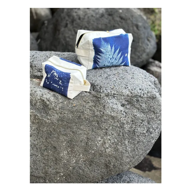 Borsa da toilette Cube Gypso - La cerise sur le gâteau x Invincible été | Blu