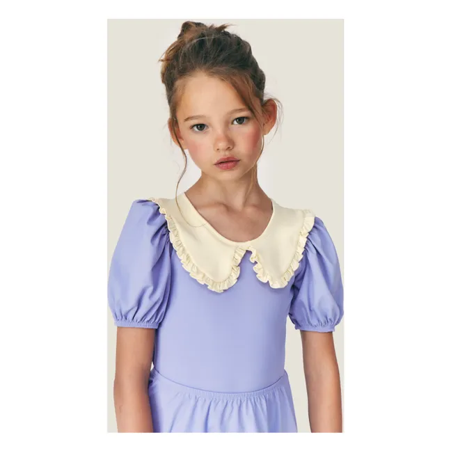 Traje de baño con cuello Daniela Claudine  | Violeta