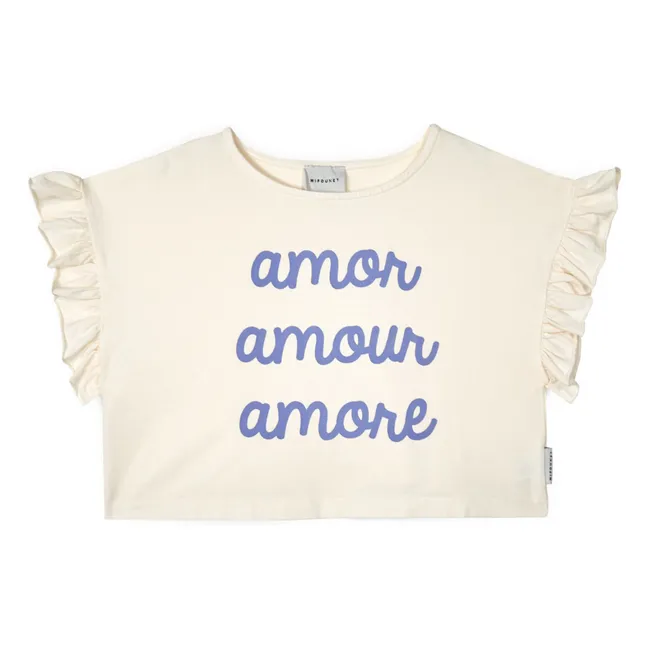 Camiseta Amour Algodón orgánico | Crudo