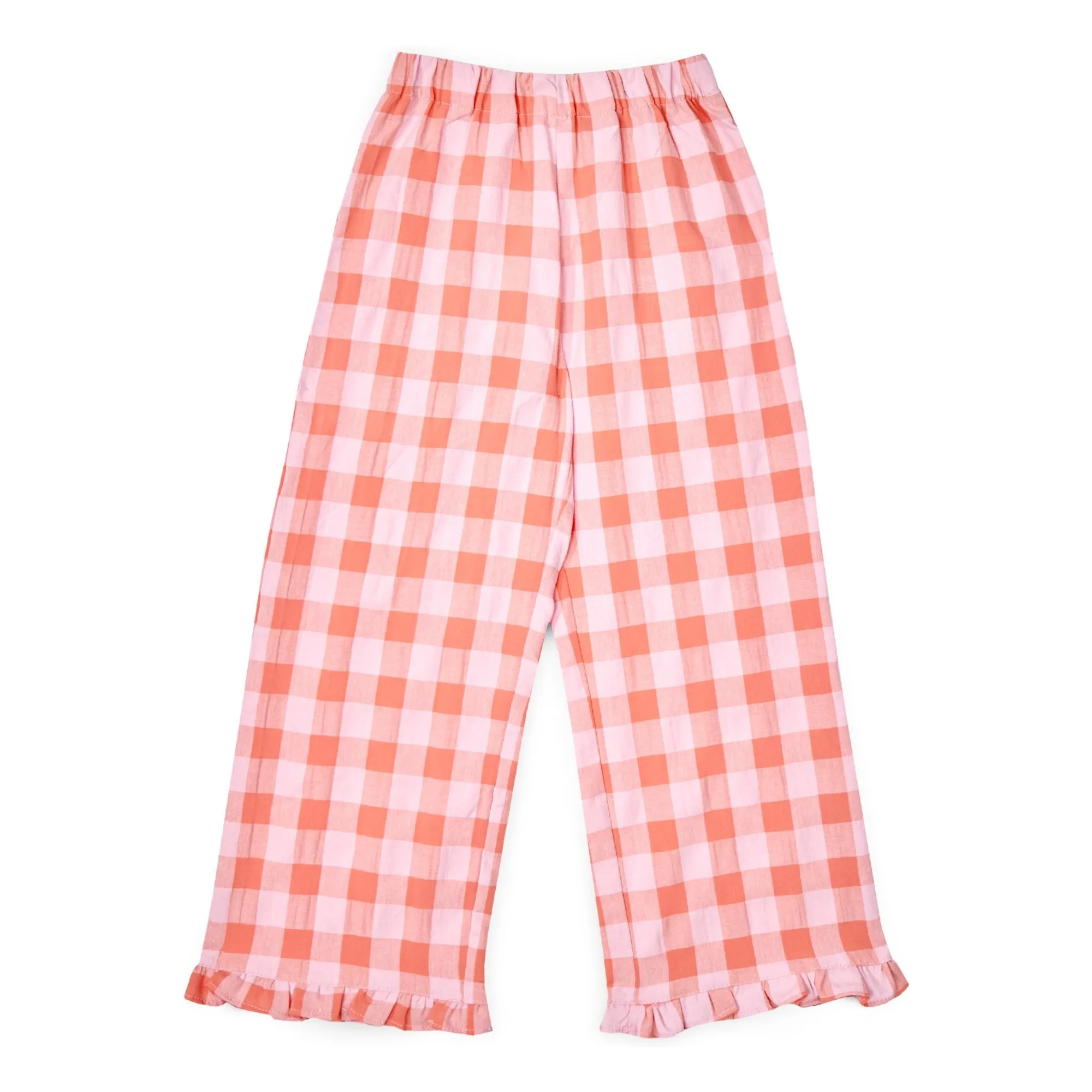 Mipounet Pink Mirelle Vichy Pants
