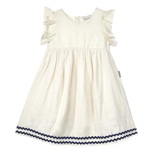 Robe Isaline Lin | Ecru