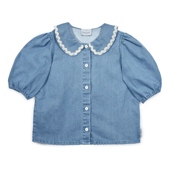 Blusa vaquera Claudine Louise | Azul Claro