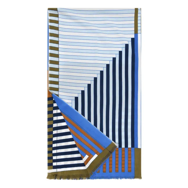 Drap de plage Riviera | Bleu