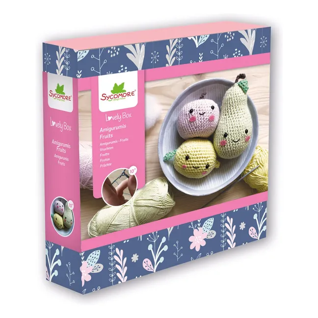 Lovely Box - Kit crochet Amigurumi Fruits