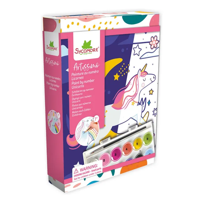 Artissimo - Painting by number Unicorns