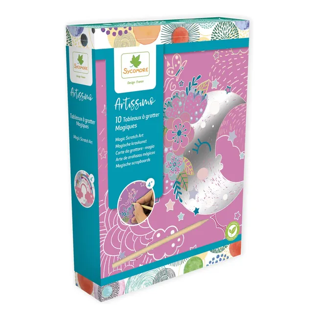 Artissimo - Tableaux à gratter magiques
