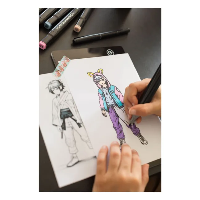 Manga - Tablette lumineuse rechargeable Création de personnages Manga