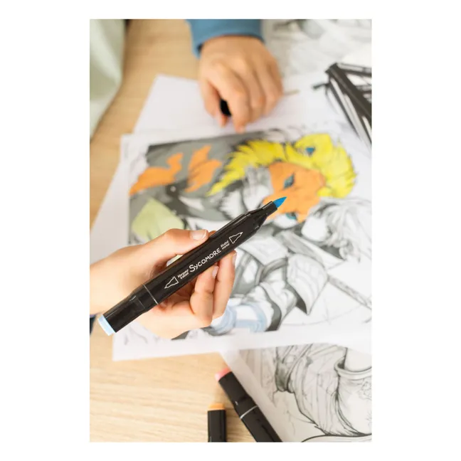 Manga - Layout and Warrior Heroes markers