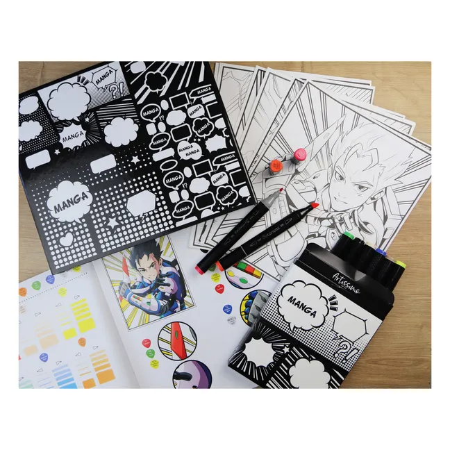 Manga - Layout and Hero markers