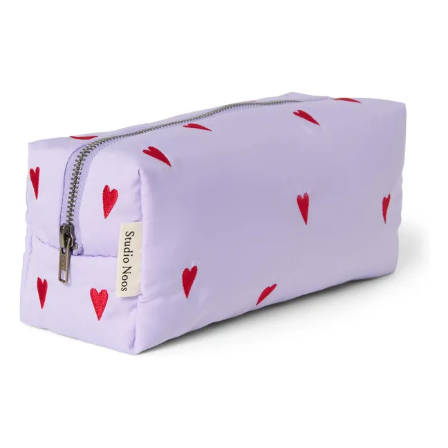 Neceser Puffy Hearts | Lila