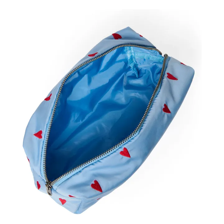 Neceser Puffy Hearts | Azul Cielo- Imagen del producto n°1