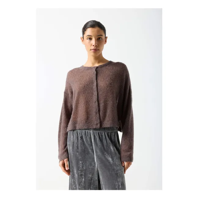 Gilet Bodyrow Cachemire et Laine | Marron