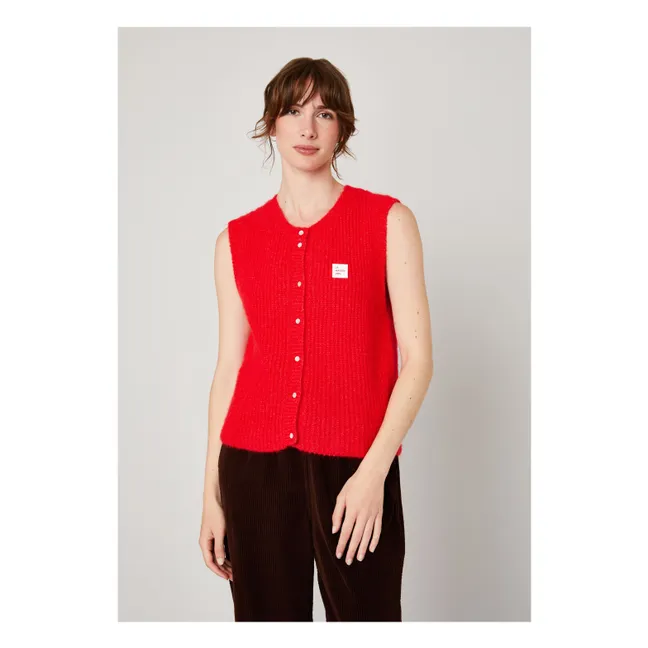 Gilet East Laine | Rouge