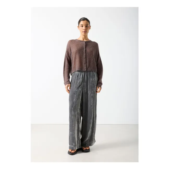 Gilet Bodyrow Cachemire et Laine | Marron