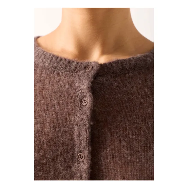 Gilet Bodyrow Cachemire et Laine | Marron