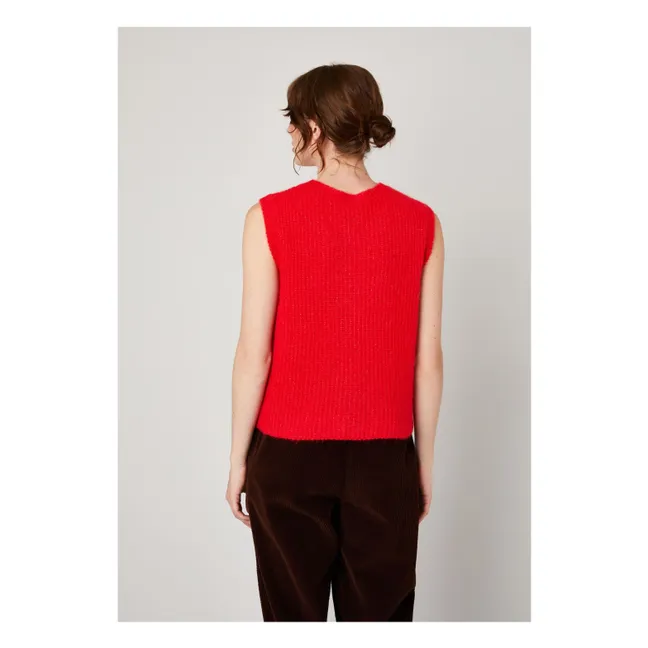 Gilet East Laine | Rouge