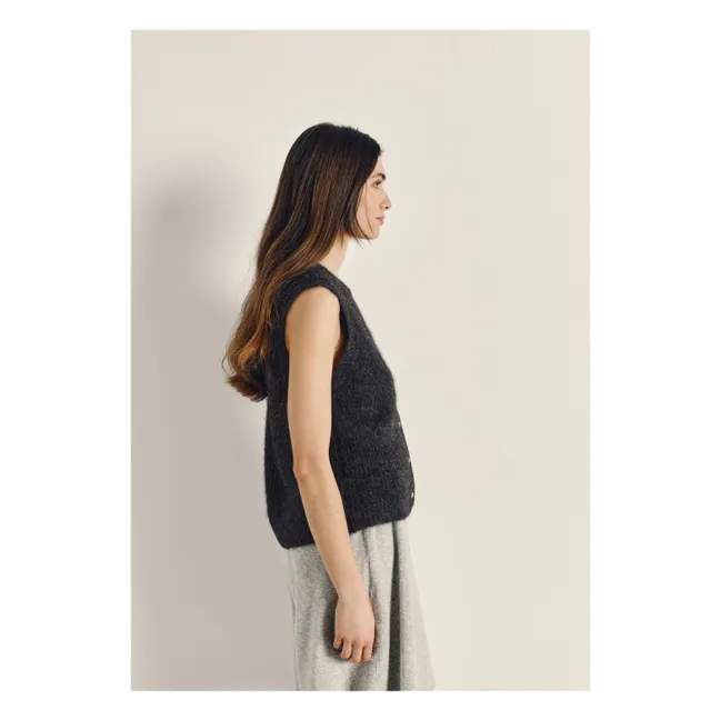 Gilet East Laine | Gris anthracite