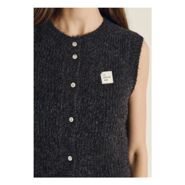 Gilet East Laine | Gris anthracite