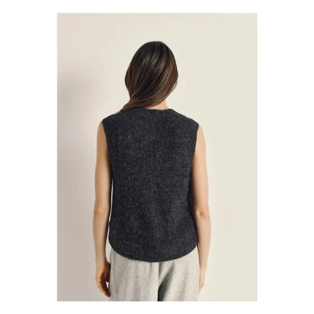 Gilet East Laine | Gris anthracite