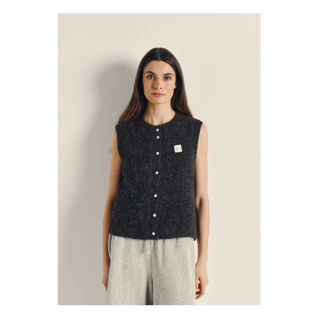 Gilet East Laine | Gris anthracite