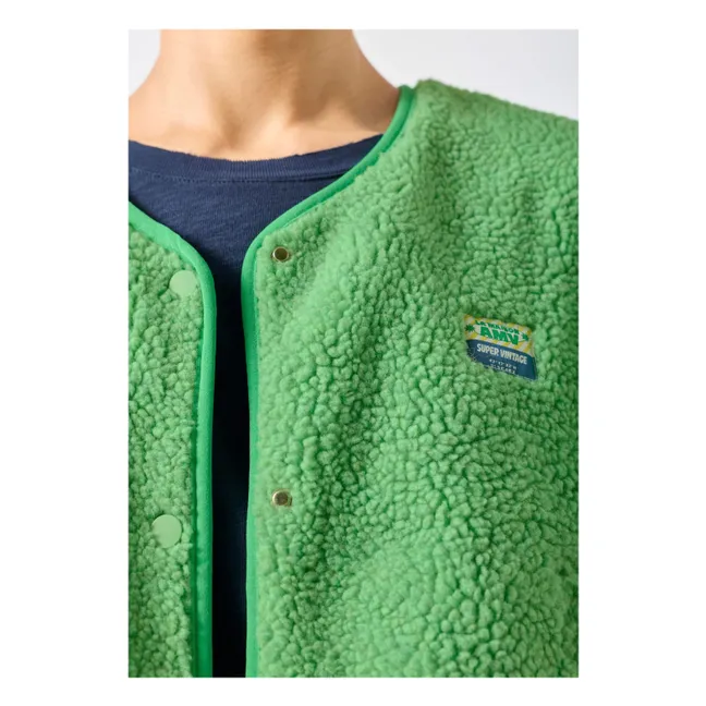 Hoktown Sleeveless Jacket | vert palmier