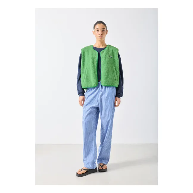 Hoktown Sleeveless Jacket | vert palmier