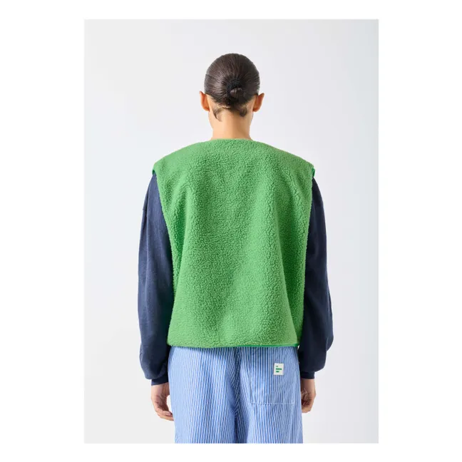 Hoktown Sleeveless Jacket | vert palmier