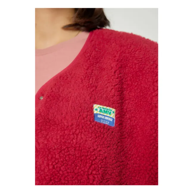 Hoktown Sleeveless Jacket | Magenta