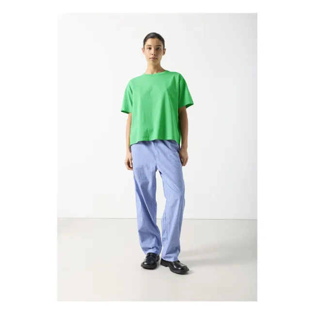 T-shirt Fizvalley Coton | vert palmier