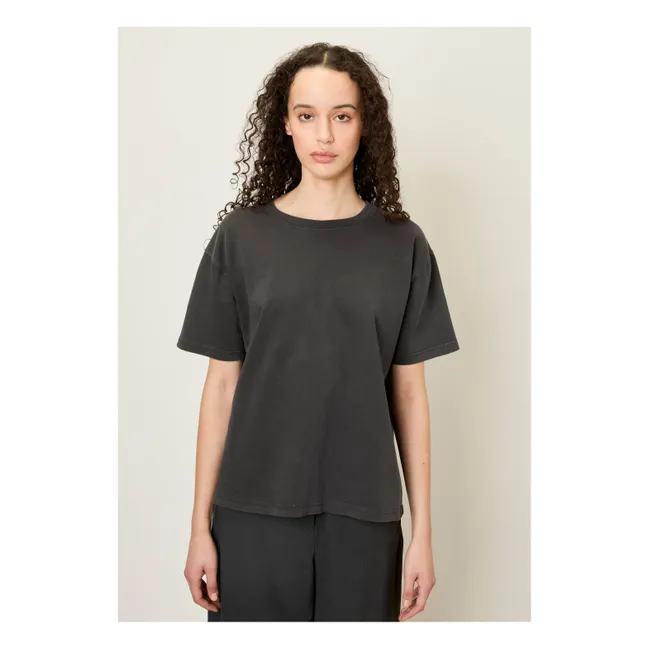 T-shirt Fizvalley Coton | Carbone
