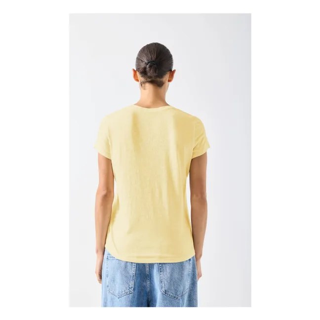 Jacksonville Cotton T-shirt | Vanilla