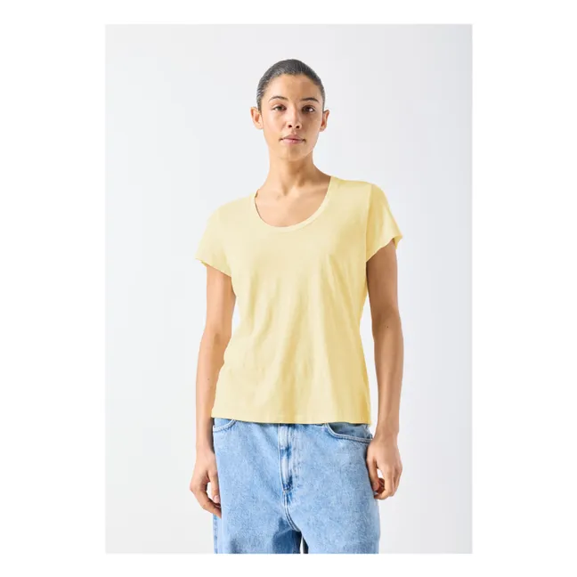 Jacksonville Cotton T-shirt | Vanilla