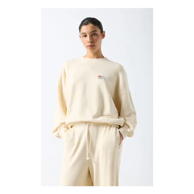 Sudadera de algodón Atubay | Crudo