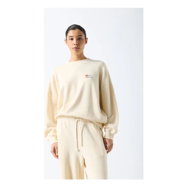 Sudadera de algodón Atubay | Crudo