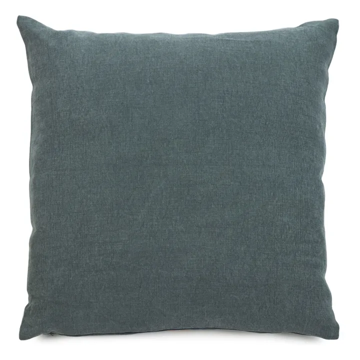 Atlas cushion cover | Charcoal grey- Product image n°3