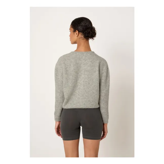 Gilet Vitow Alpaga et Laine | Gris clair