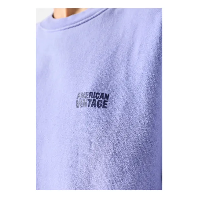 Sudadera de algodón Plizzy | Lavanda