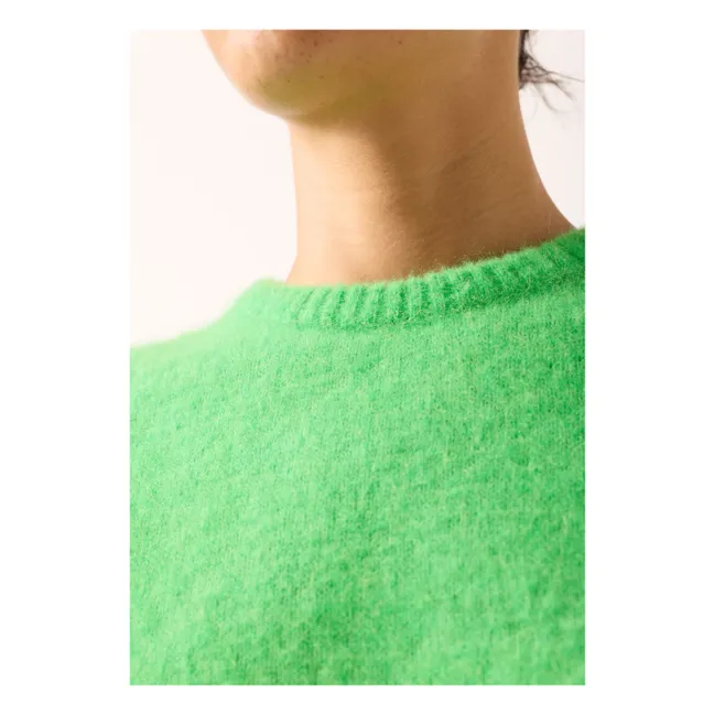 Jersey sin mangas de lana Vitow | Verde