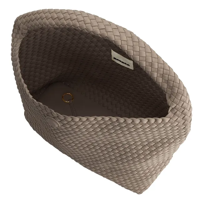 Marrea Large Bucket Bag | Taupe brown